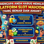 Mengapa Anda Harus Memilih Platform Slot Mahjong yang Benar dan Aman?