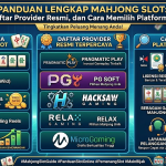 Panduan Lengkap Mahjong Slot: Fitur, Daftar Provider Resmi, dan Cara Memilih Platform Terbaik