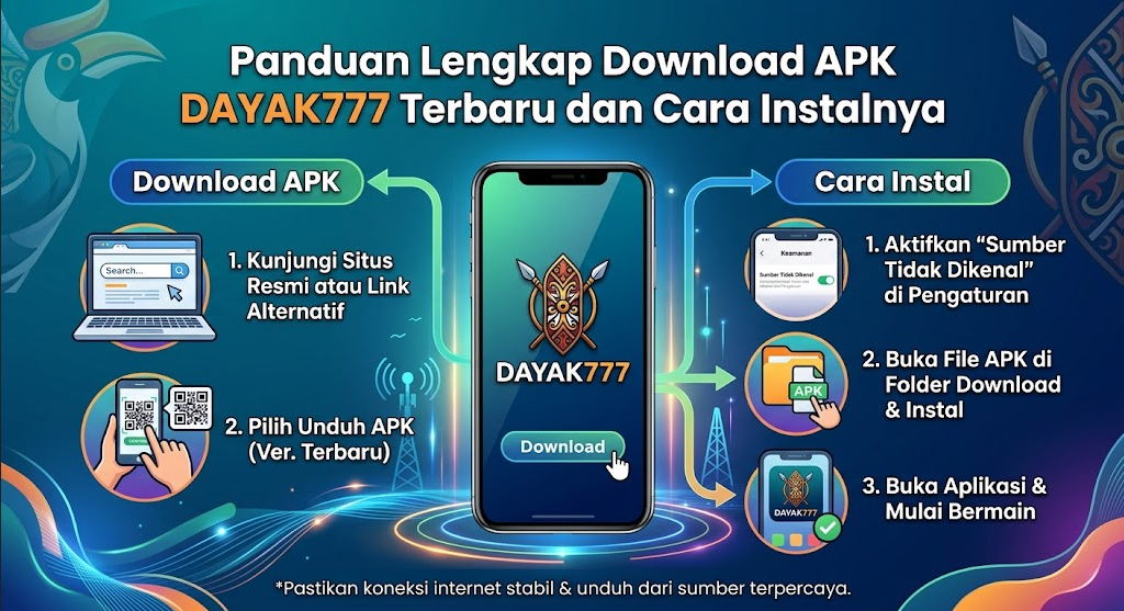 Panduan Lengkap Download APK DAYAK777 Terbaru dan Cara Instalnya
