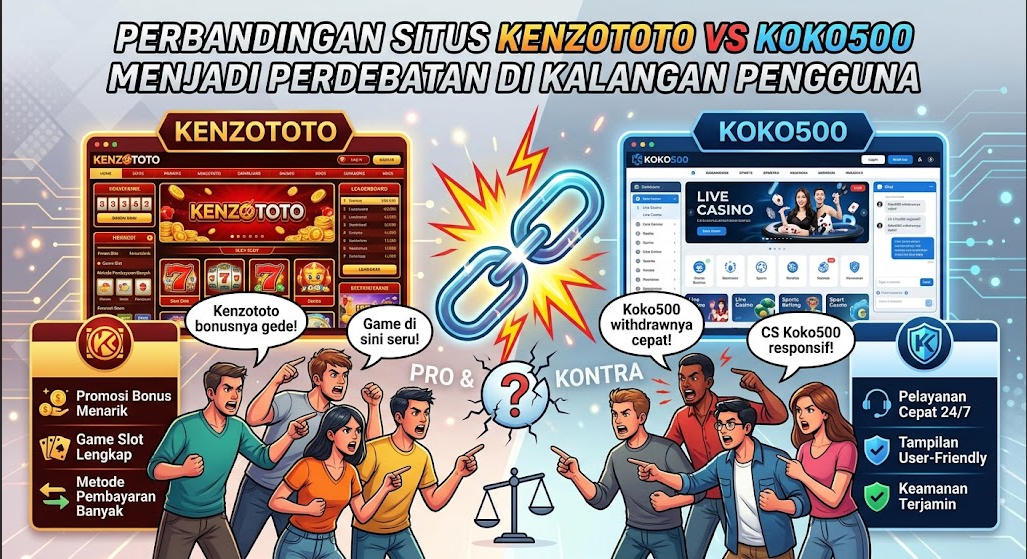 Perbandingan Situs Kenzototo vs Koko500