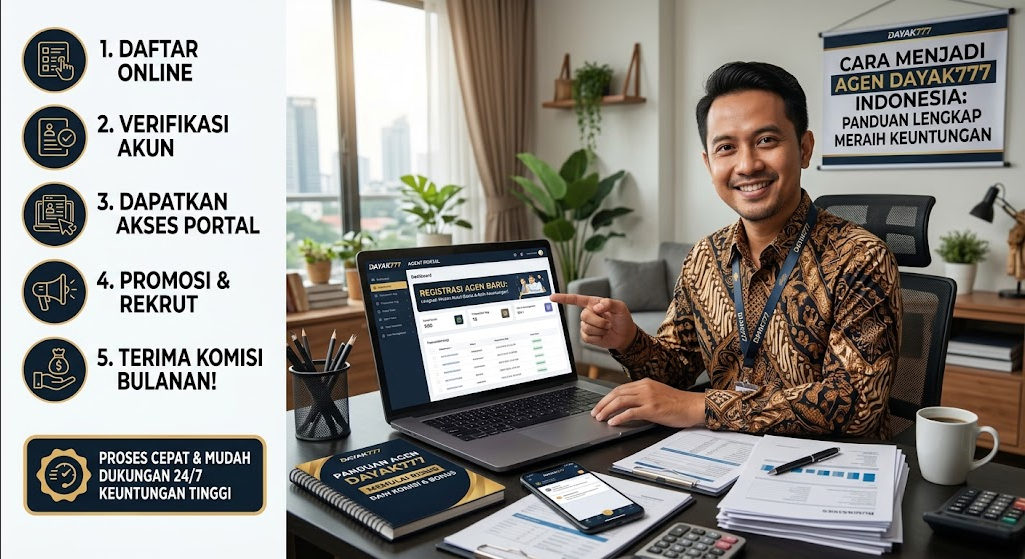 Cara Menjadi Agen DAYAK777 Indonesia: Panduan Lengkap Meraih Keuntungan