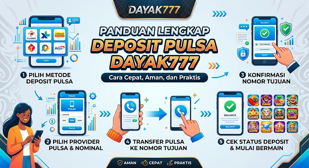 Panduan Lengkap Deposit Pulsa DAYAK777