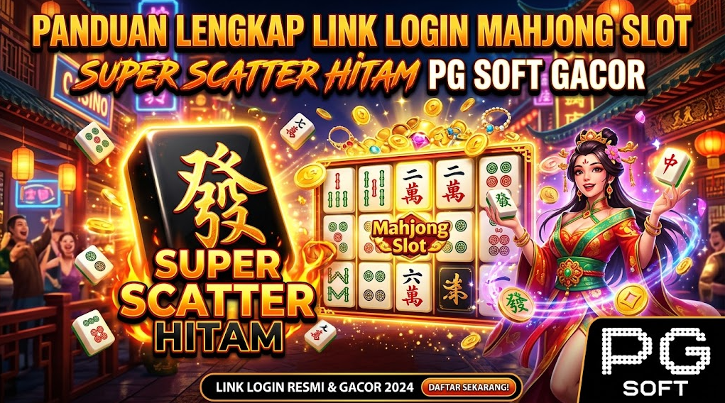 Mahjong Slot Super Scatter Hitam